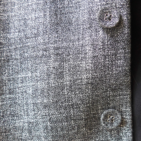 Brooks Brothers Women 2 Silk Linen Grey Lady Coat - Picture 7 of 13